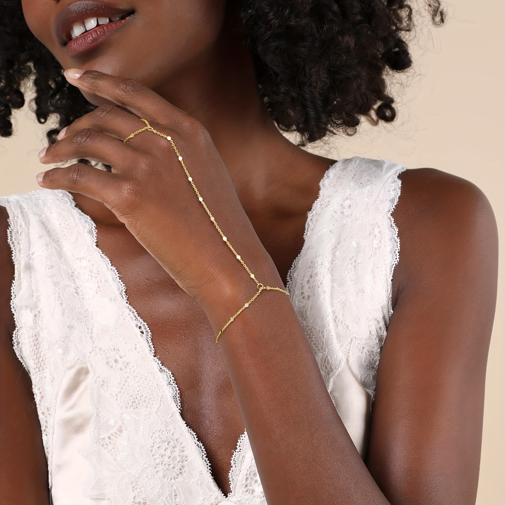 Bohemian Elegant Sequin Women's Alloy Bracelet